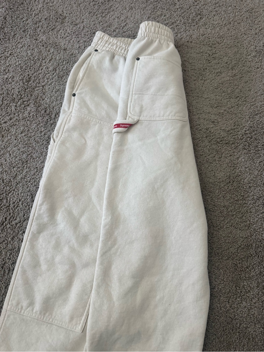 Supreme Double Knee Painter Sweatpants - Picture 3 of 4